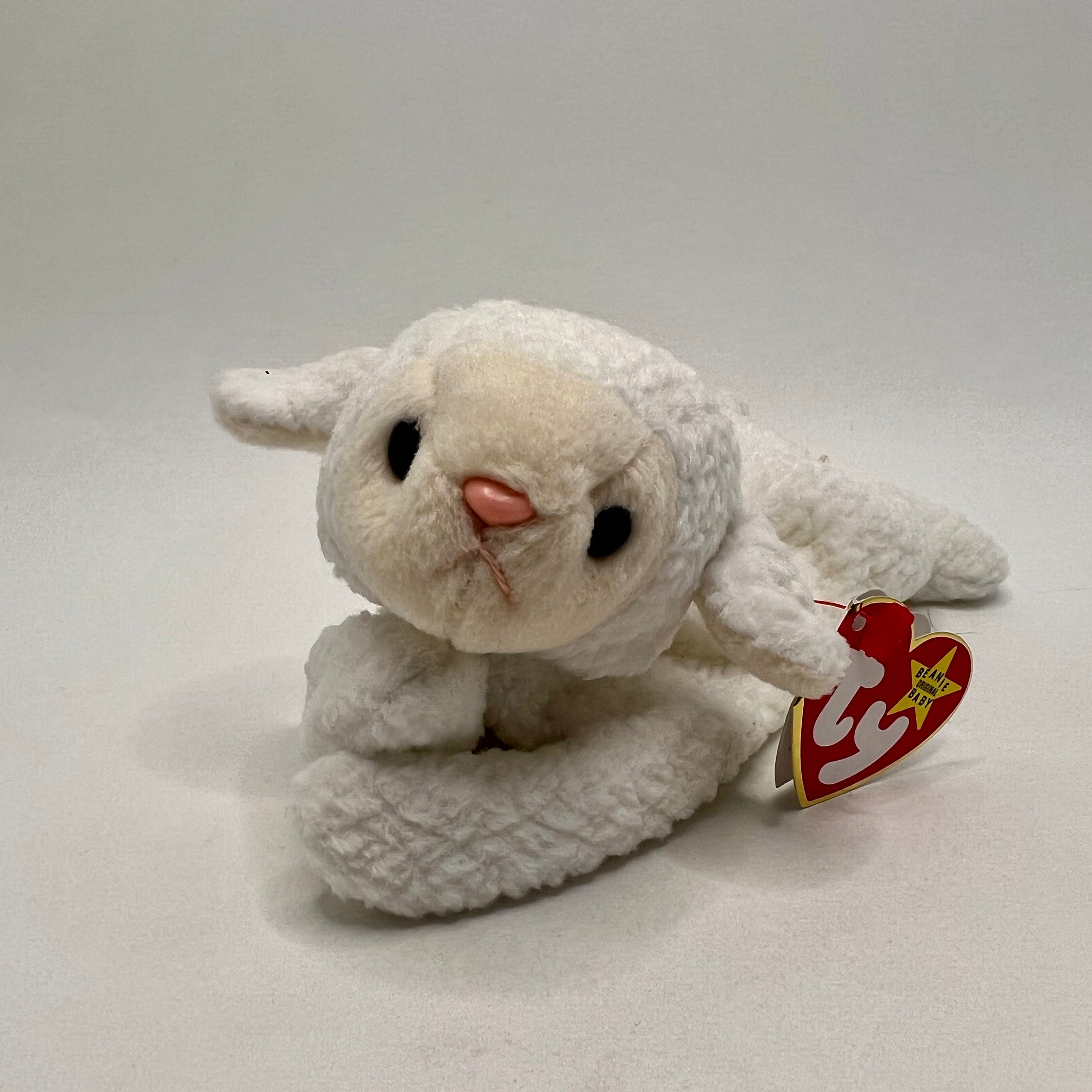 Ty fleece the Lamb Beanie Baby Vintage Rare and Retired Etsy