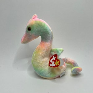 Ty &quot;Neon&quot; the Seahorse Beanie Baby, Vintage, Rare and Retired
