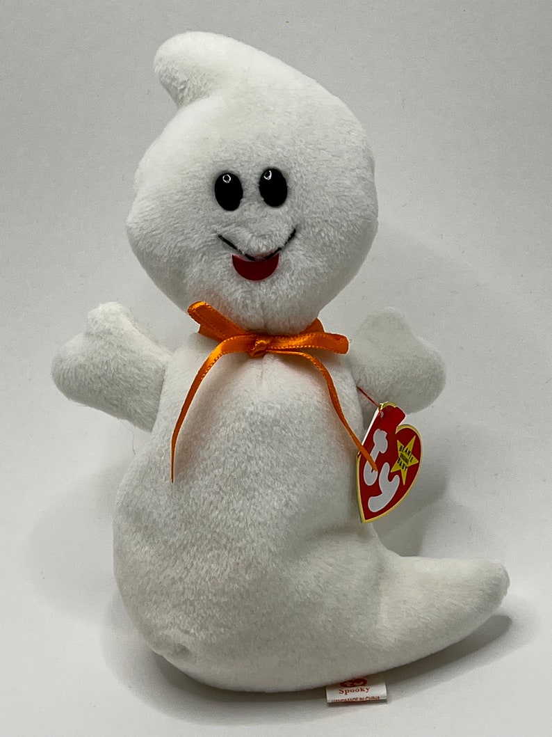 Rare Beanie Babies Ghost Spooky the Ghost Vintage Toys From Etsy