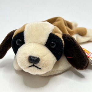 Ty &quot;Bernie&quot; the Saint Bernard Beanie Baby, Vintage, Rare and Retired