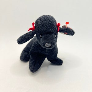 Ty &quot;GiGi&quot; the Black Poodle Beanie Baby, Vintage, Rare and Retired