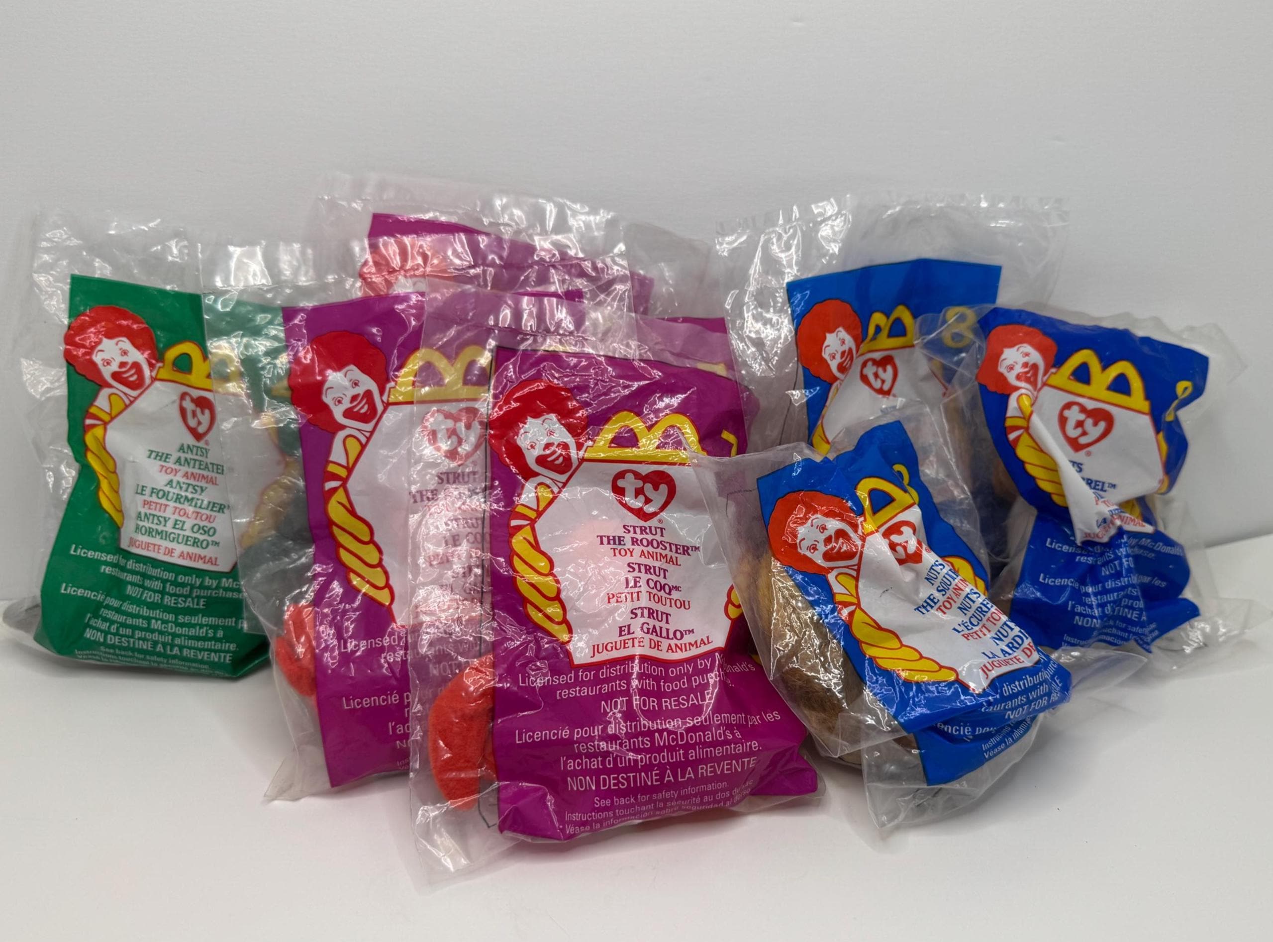 Ty Mcdonald's Teenie Beanie Babies Assortment, Your Choice