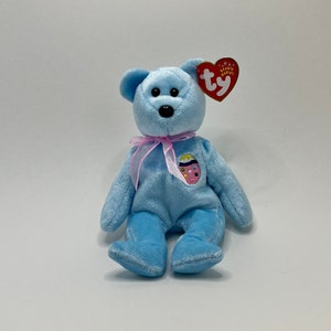 Ty &quot;Eggs II&quot; the Easter Bear Beanie Baby, Vintage, Rare and Retired