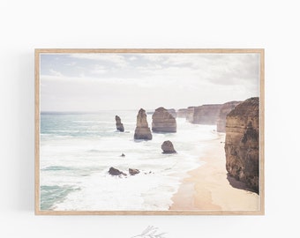 Coastal Wall Art, Beach Wall Art, California Coast, Boho Beach Printable Art, Landscape Nature Photo, Coastal Prints, Printable Wall Art