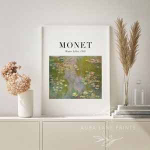 Monet Print, Monet Poster - Instant Download Art