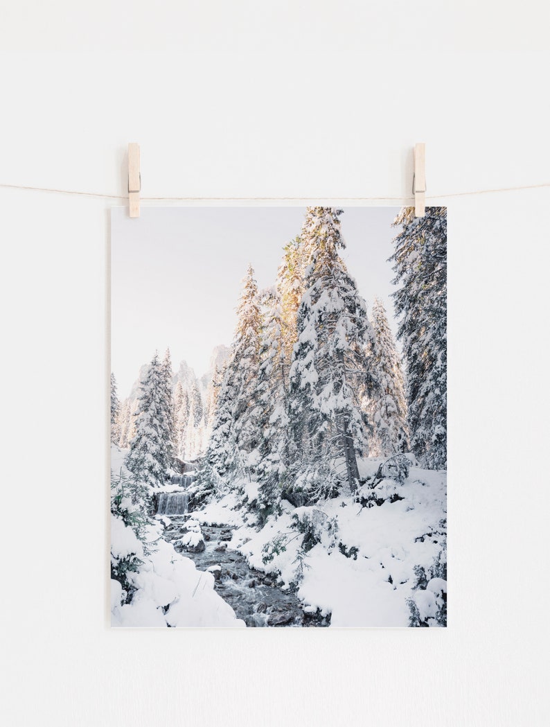 Winter Wonderland Printable Set of 3 Christmas Gallery Wall - Etsy