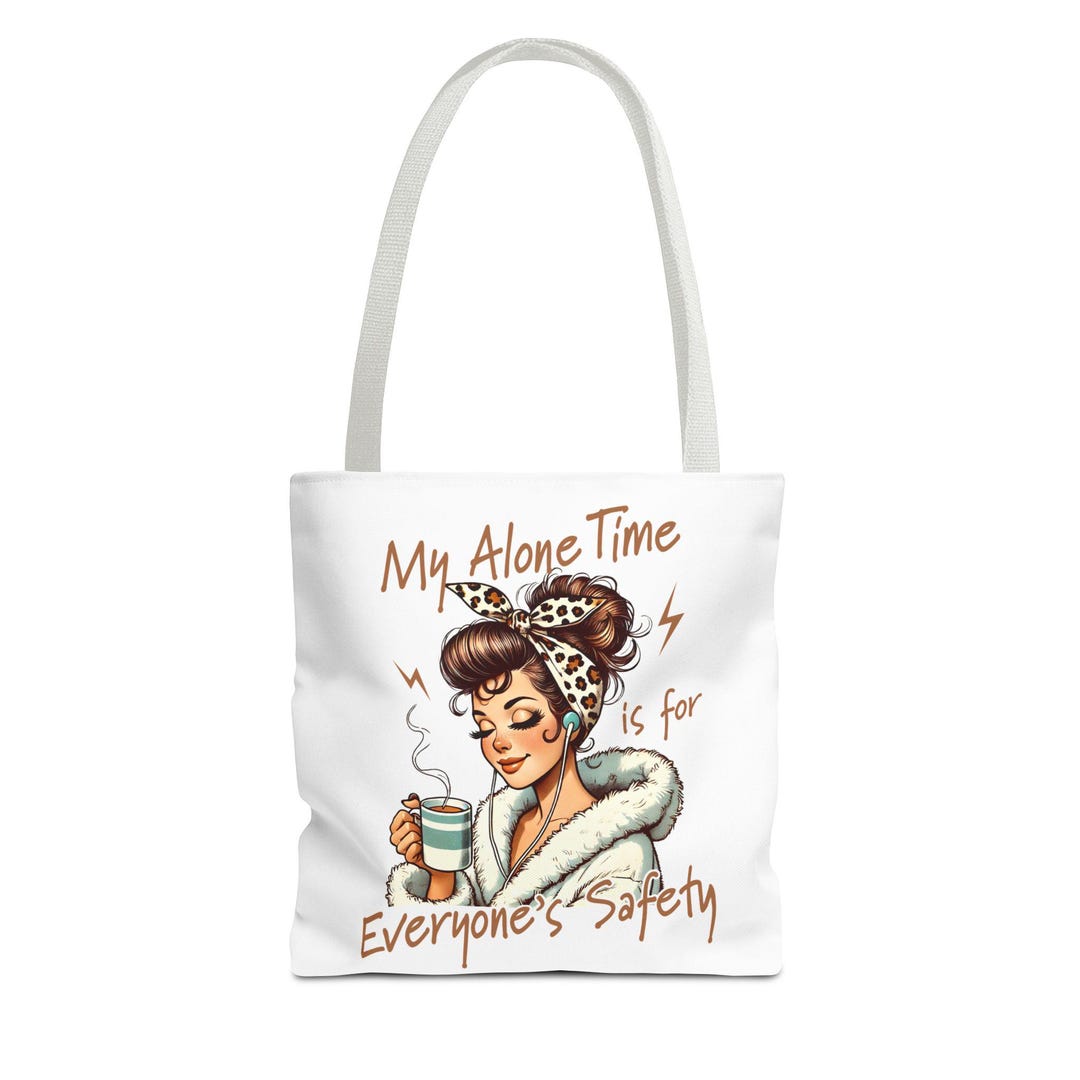Vintage Mom Tote Bag: Durable Polyester Market Bag - Etsy