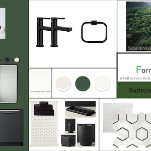 Mood Board de baño prediseñado