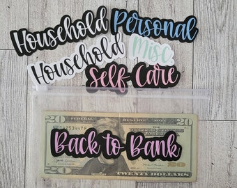 Sticker Labels For Cash Envelopes | Custom Cash Envelope Labels | Cash Envelope Labels