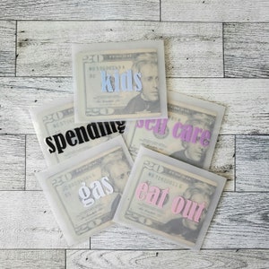 Mini enveloppes pour billets de banque en vélin | Enveloppes pour billets plastifiées |