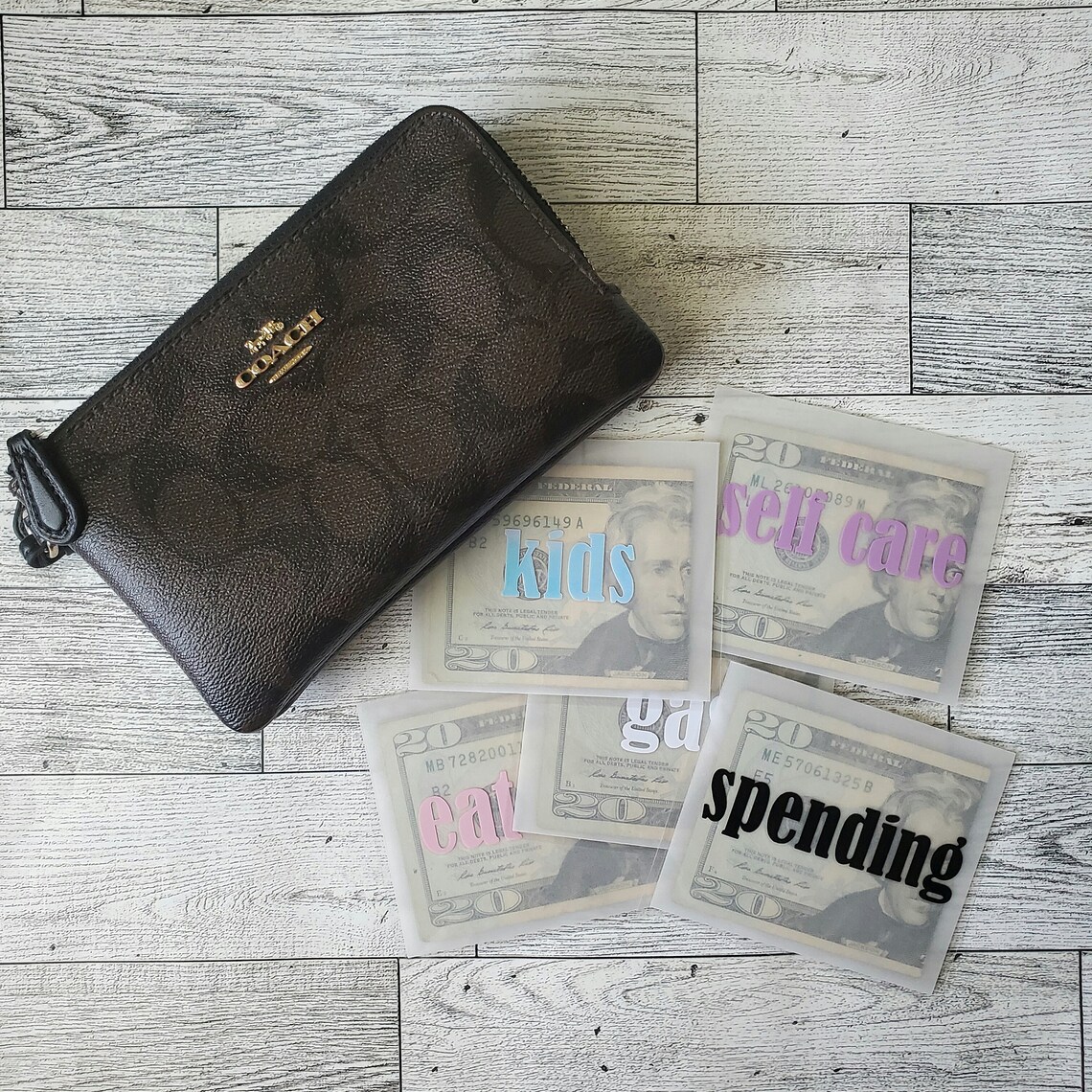 Mini Vellum Cash Envelopes Laminated Cash Envelopes Etsy