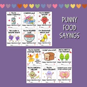 Printable Funny Kids Valentines | 48 Punny Valentine Cards for ...