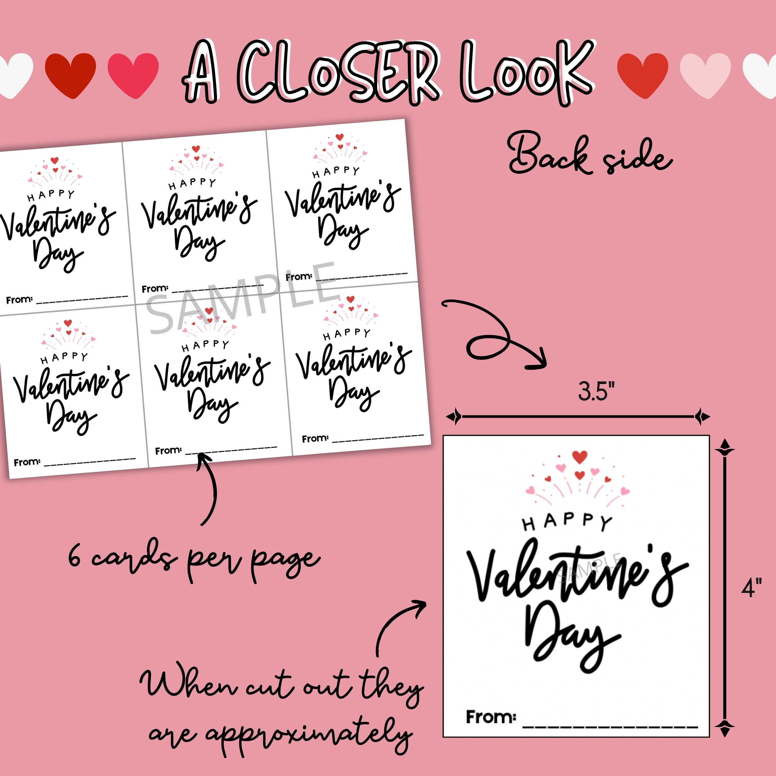 Printable Bible Verse Valentines for Kids | John 3:16 Valentine Cards ...