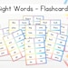 Sight Word Flashcards | Printable Flashcards for Kids | Digital ...
