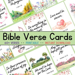 Versets bibliques inspirants | Cartes bibliques imprimables | de prière | Étude biblique | Affirmations Citations Bibliques | Tableau de visualisation