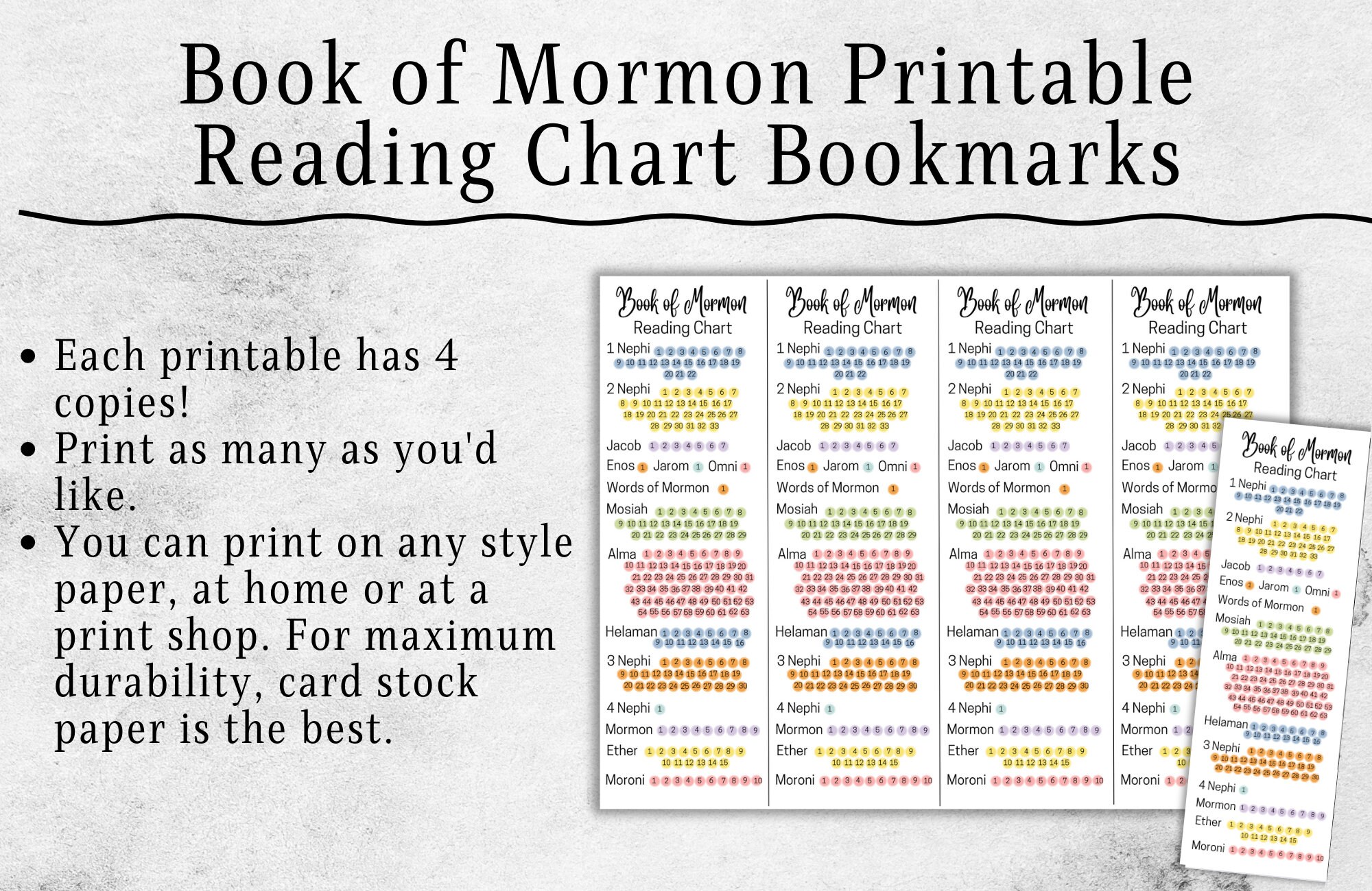 book-of-mormon-reading-chart-bookmark-printable-bookmark-for-book-of-mormon-scripture-reading-etsy for Free Printable Book Of Mormon Reading Chart Book of Mormon Reading Chart Bookmark | Printable Bookmark for Book of Mormon Scripture Reading - Etsy for Free Printable Book Of Mormon Reading Chart