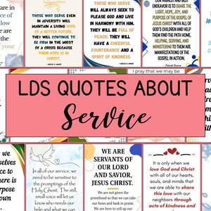 Mormons citat om tjänande | Utskrivbara Mormons citat om missionsarbete och tjänande | Missionsgåvor | Kyrkans utdelningsblad | Mormons citat om tjänande