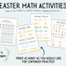 Easter Game Set Printables | Easter Activity Sheets | Educational ...