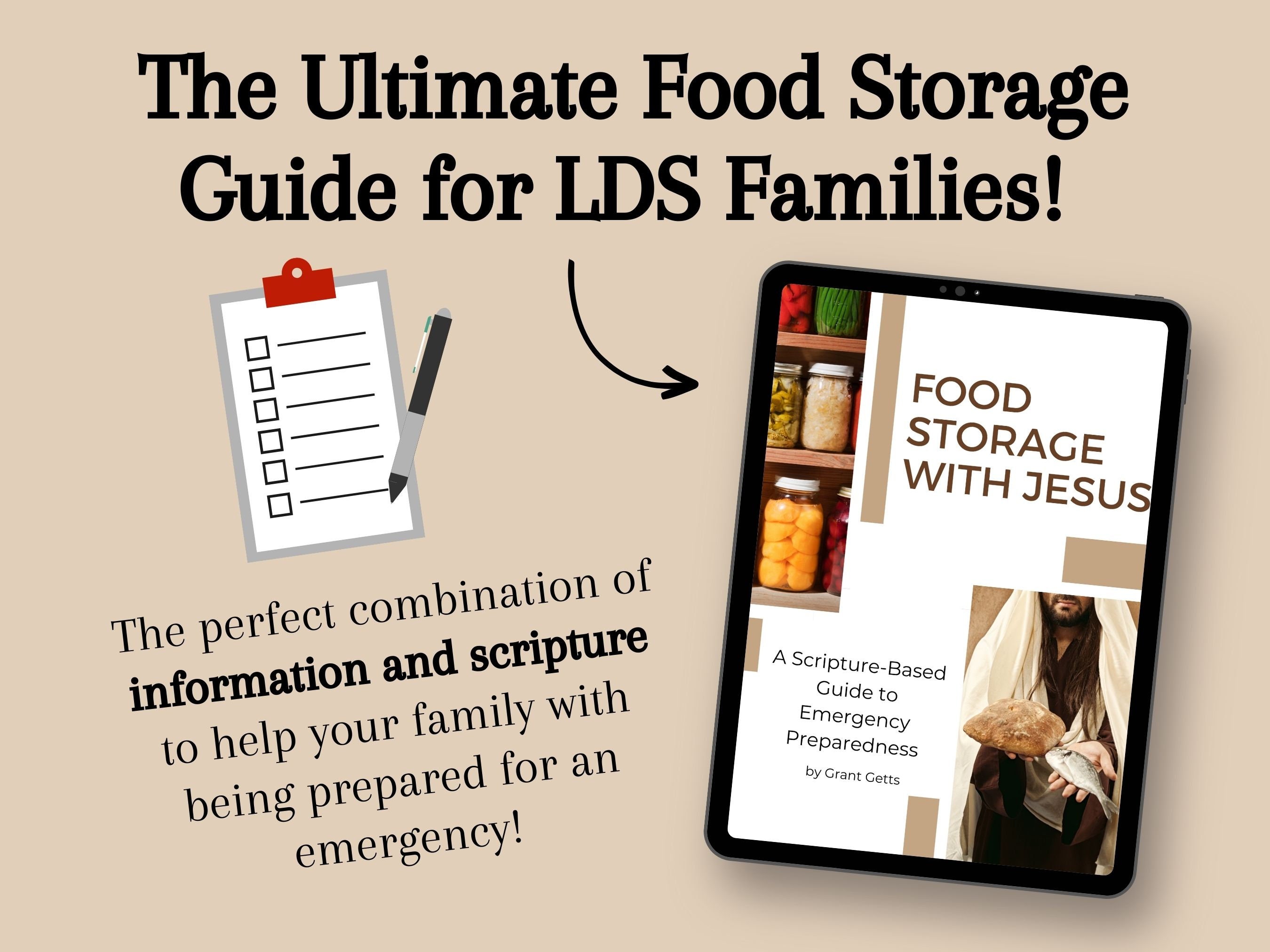 The Ultimate Guide to LDS Food Storage Food Storage Guide LDS Books