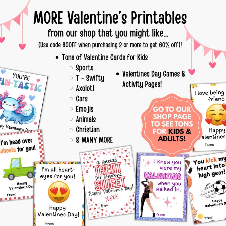 Printable Funny Kids Valentines | 48 Punny Valentine Cards for ...