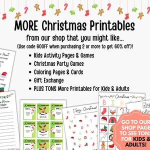 Juegos para fiestas navideñas / Actividades para fiestas de oficina / Juegos para fiestas de trabajo navideñas / Intercambio de regalos de elefante blanco / Juegos para fiestas navideñas familiares imagen 8