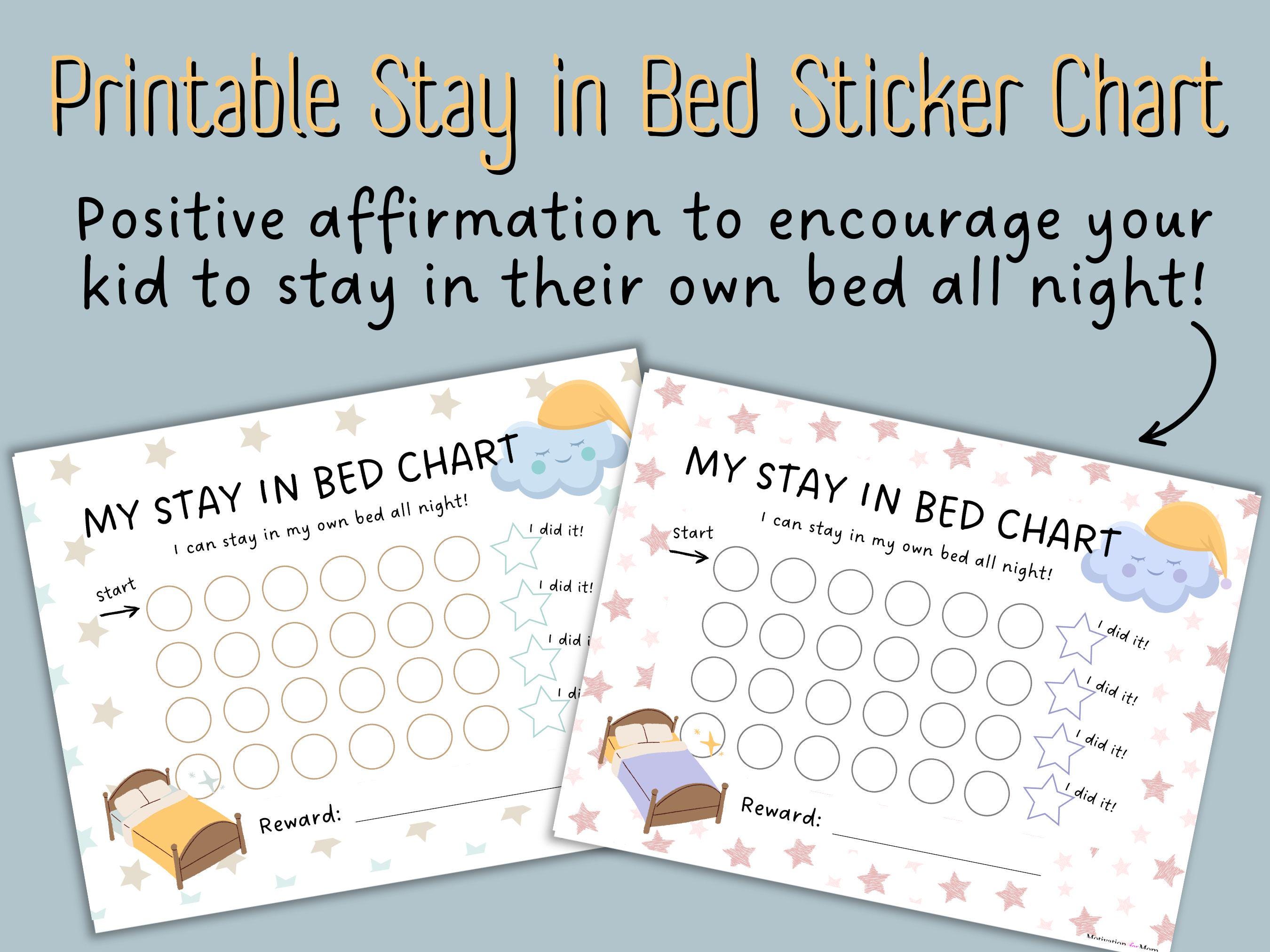 Stay In Bed Chart For Kids