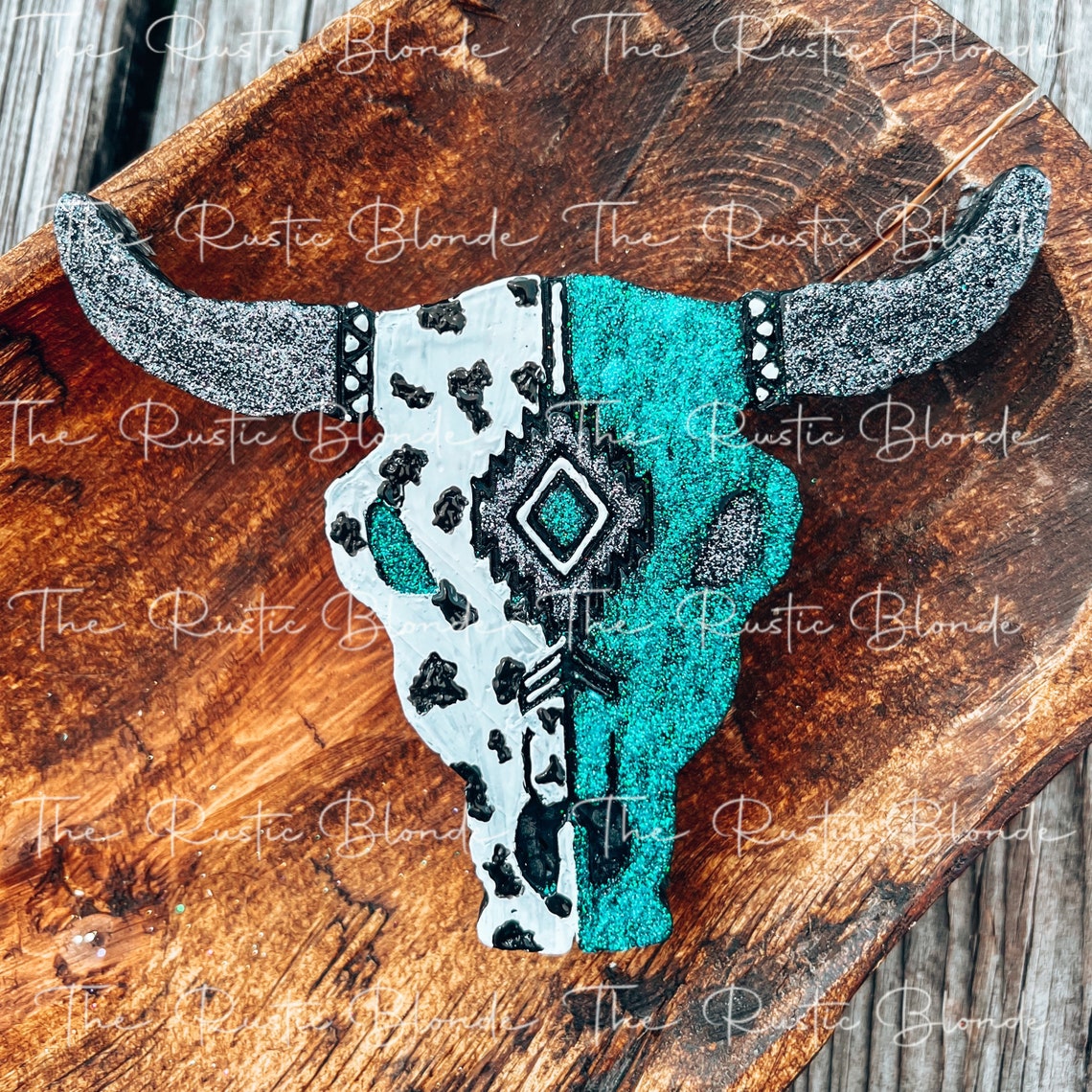 Aztec Bull Skull Freshie Western Car Freshies Cow Air Etsy