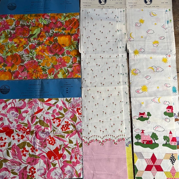 Vintage 1950s Fabric Etsy