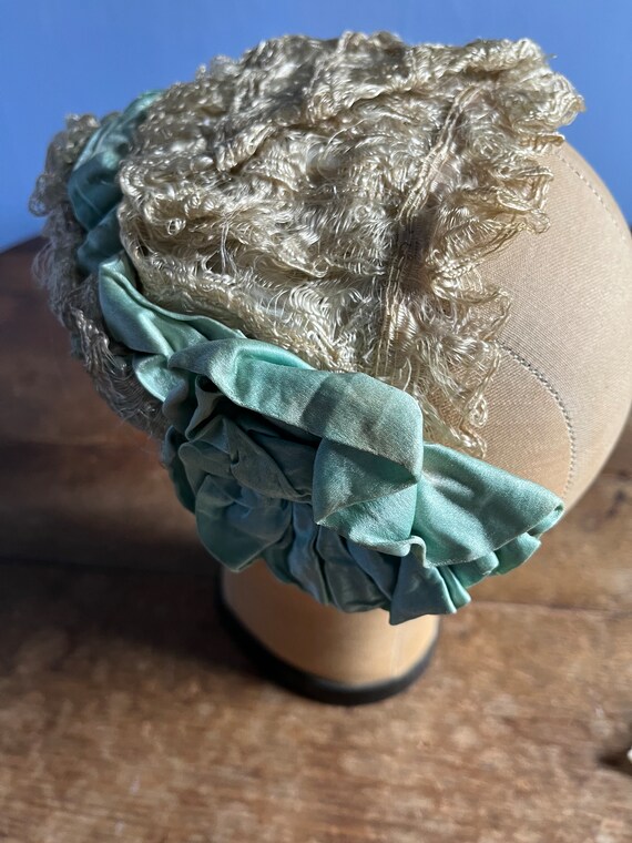 Lot of 2 Antique 1800s Victorian Women's Hat-  He… - image 9