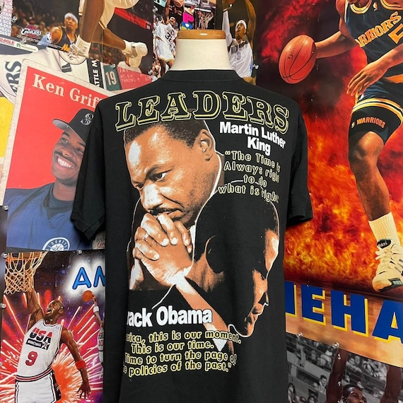 Martin Luther King Barack Obama Black History Bla… - image 1