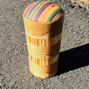Recycled Skateboard and End Grain Shift Knob (M12x1.25mm)