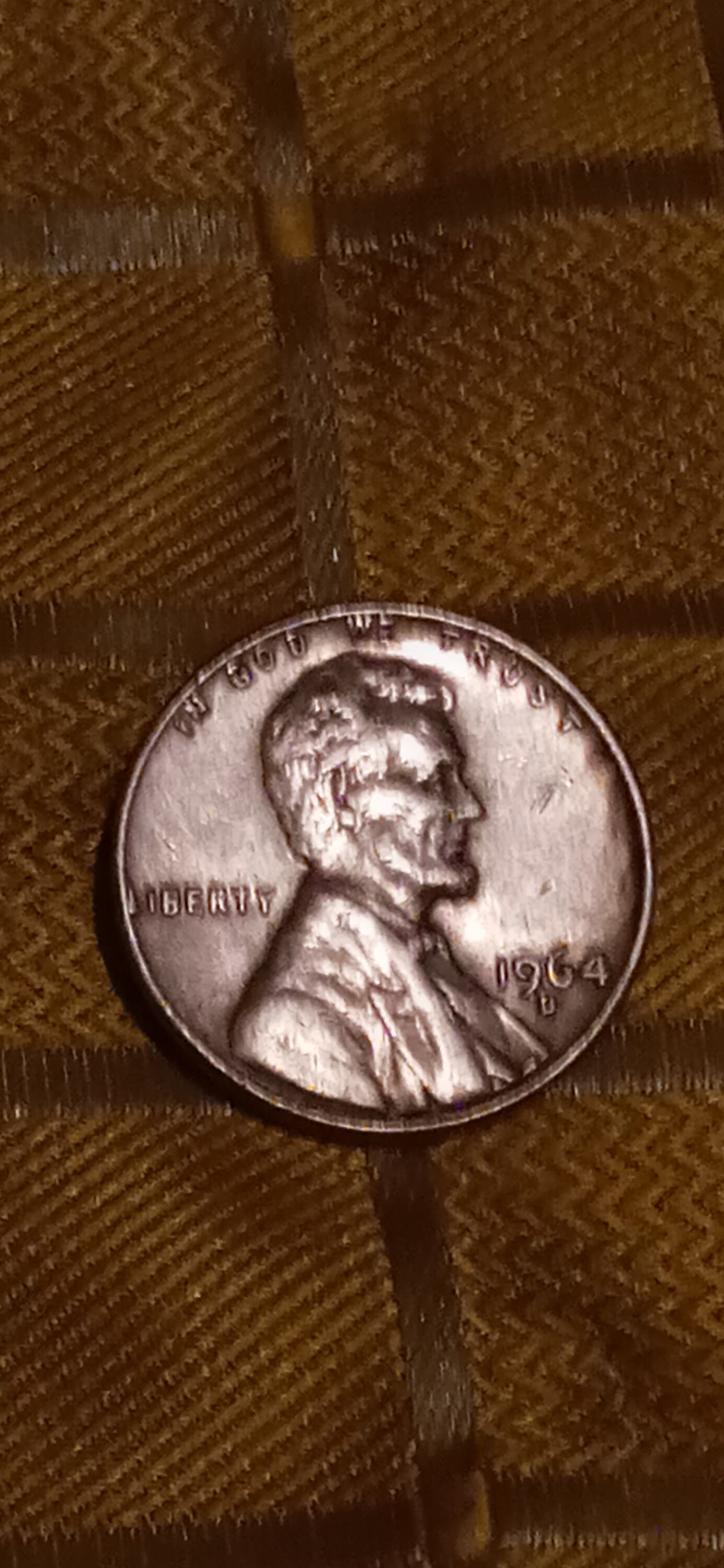 1964 D Mint Mark Penny Etsy