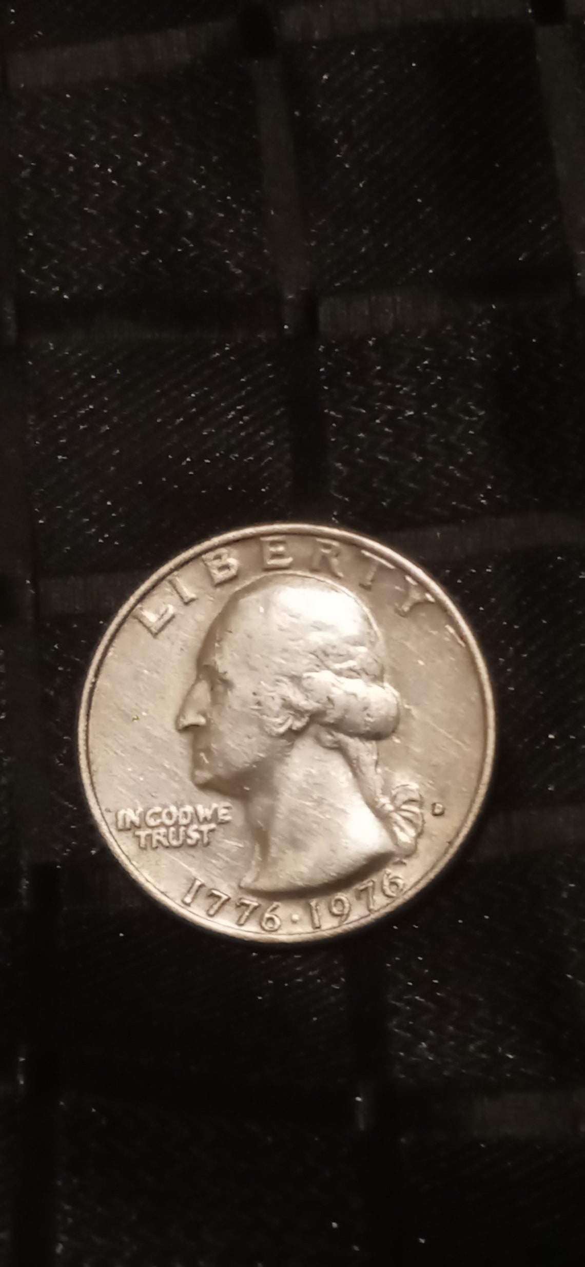 1976 D Mint Mark Bicentennial Quarter in Good Condition Etsy
