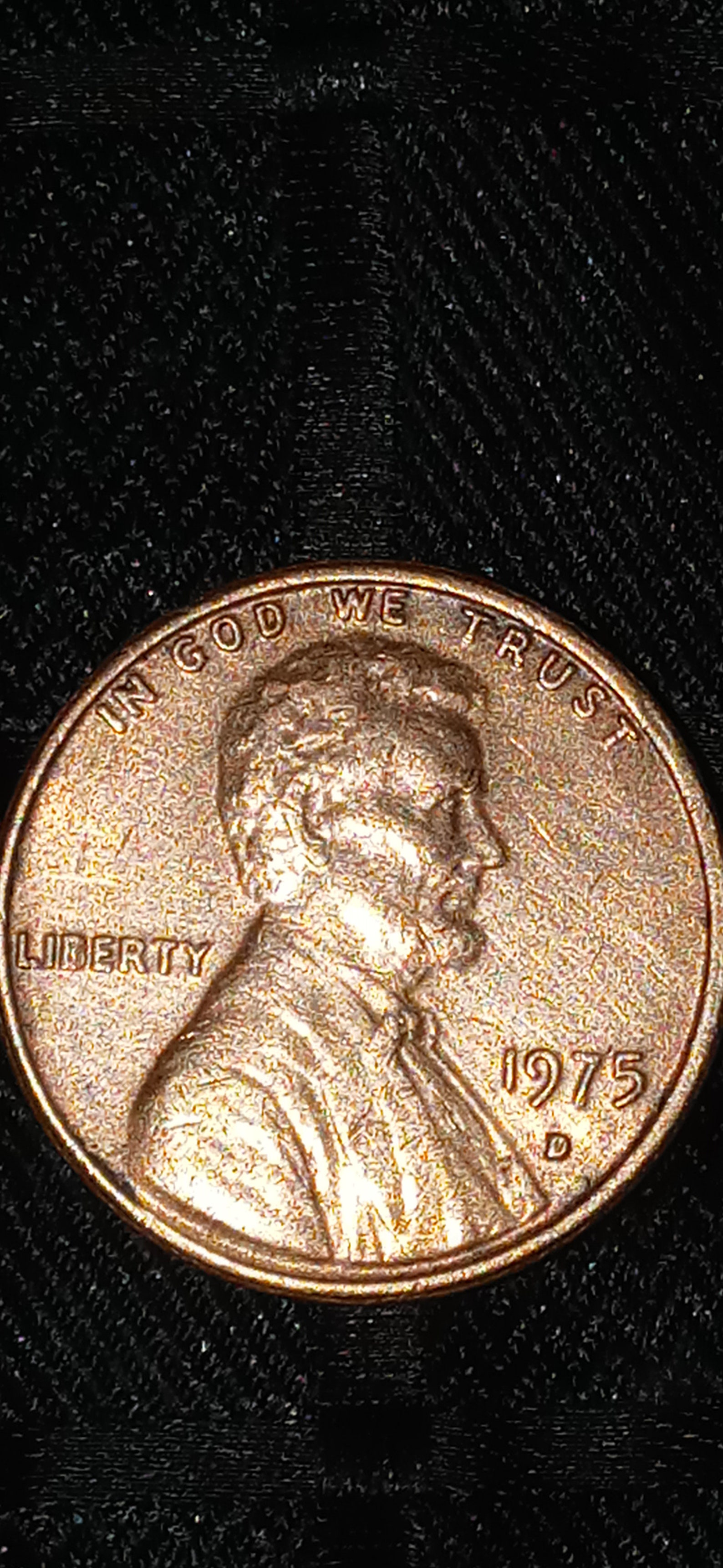 1975 D Mint Mark Penny Very Rare Circulated Coin Etsy