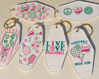 Retro Motel Keychains | Funny Quote Keychains | Cute Vintage Style Gifts