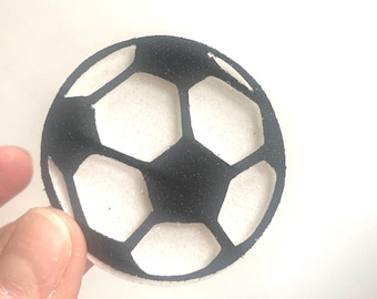 Adornos para cupcakes de fútbol, colgantes para tartas de fútbol, decoración para tartas de fútbol, adornos para tartas de fútbol, adorno para tarta de fútbol
