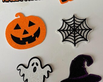 Ensemble de décorations pour cupcakes d'Halloween, Décorations d'Halloween, Décorations pour cupcakes d'Halloween