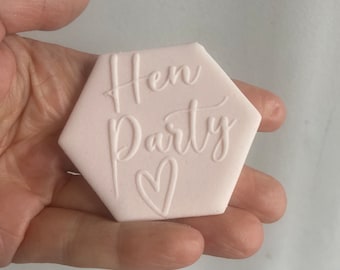 Adornos para cupcakes de despedida de soltera, adornos comestibles para cupcakes de fondant, adornos de fondant, placas de pasta de azúcar, despedida de soltera,