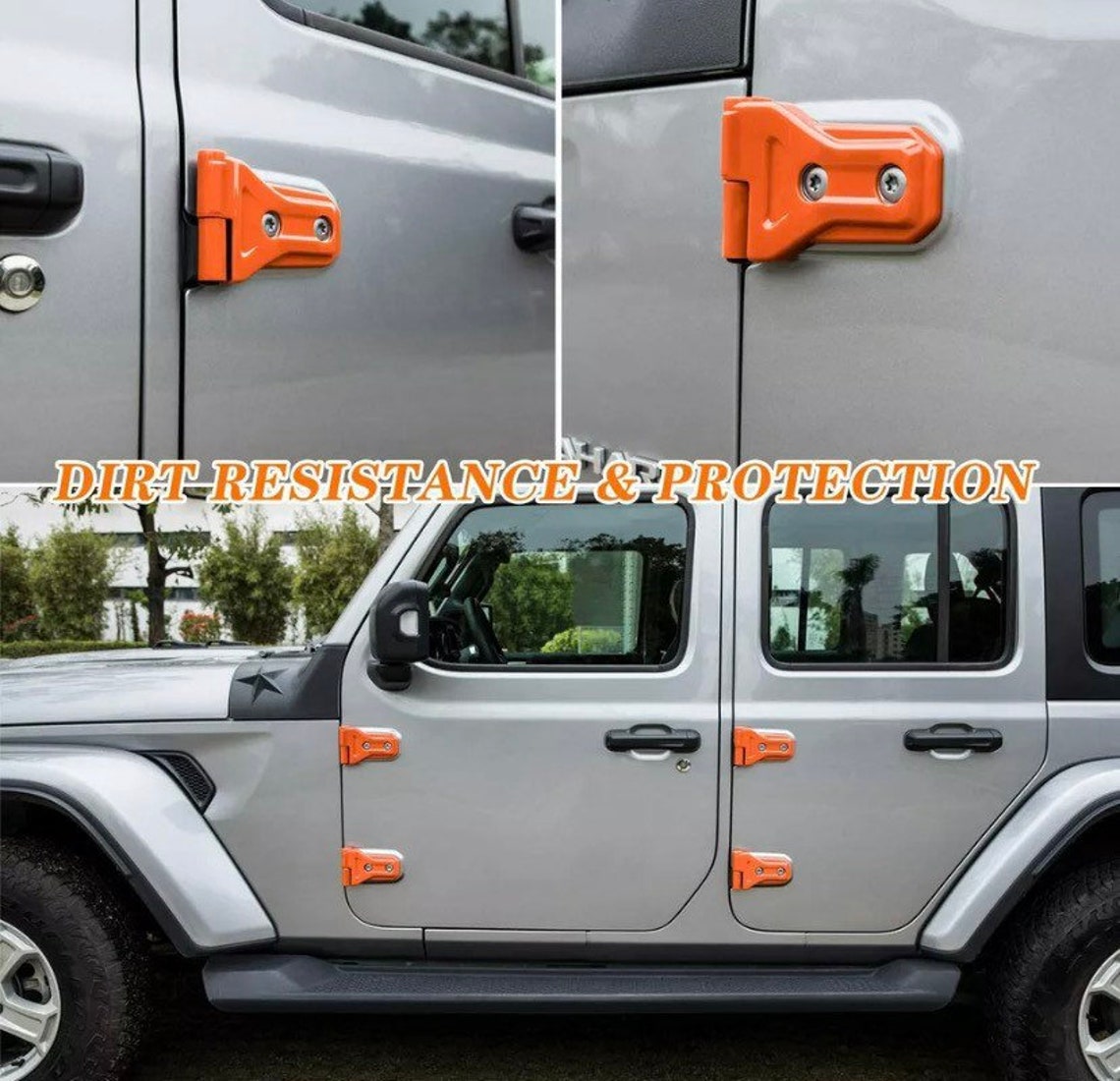 Door Hinge Cover Trim for Jeep Wrangler JL 2018 19 20 2021 Etsy