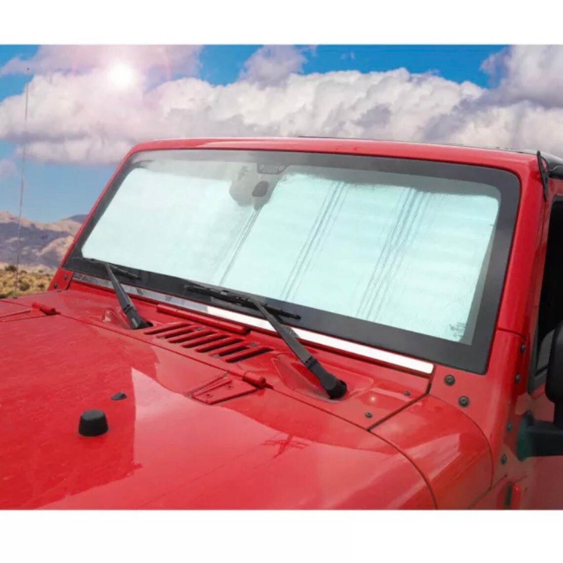 Jeep Wrangler Windshield Sun Shade