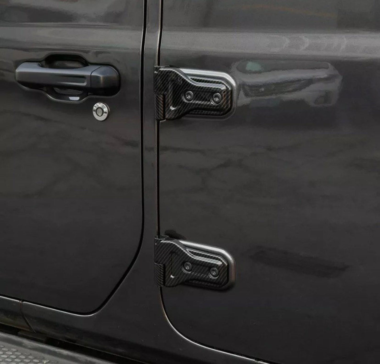 Door Hinge Cover Trim for Jeep Wrangler JL 2018 19 20 2021 Etsy