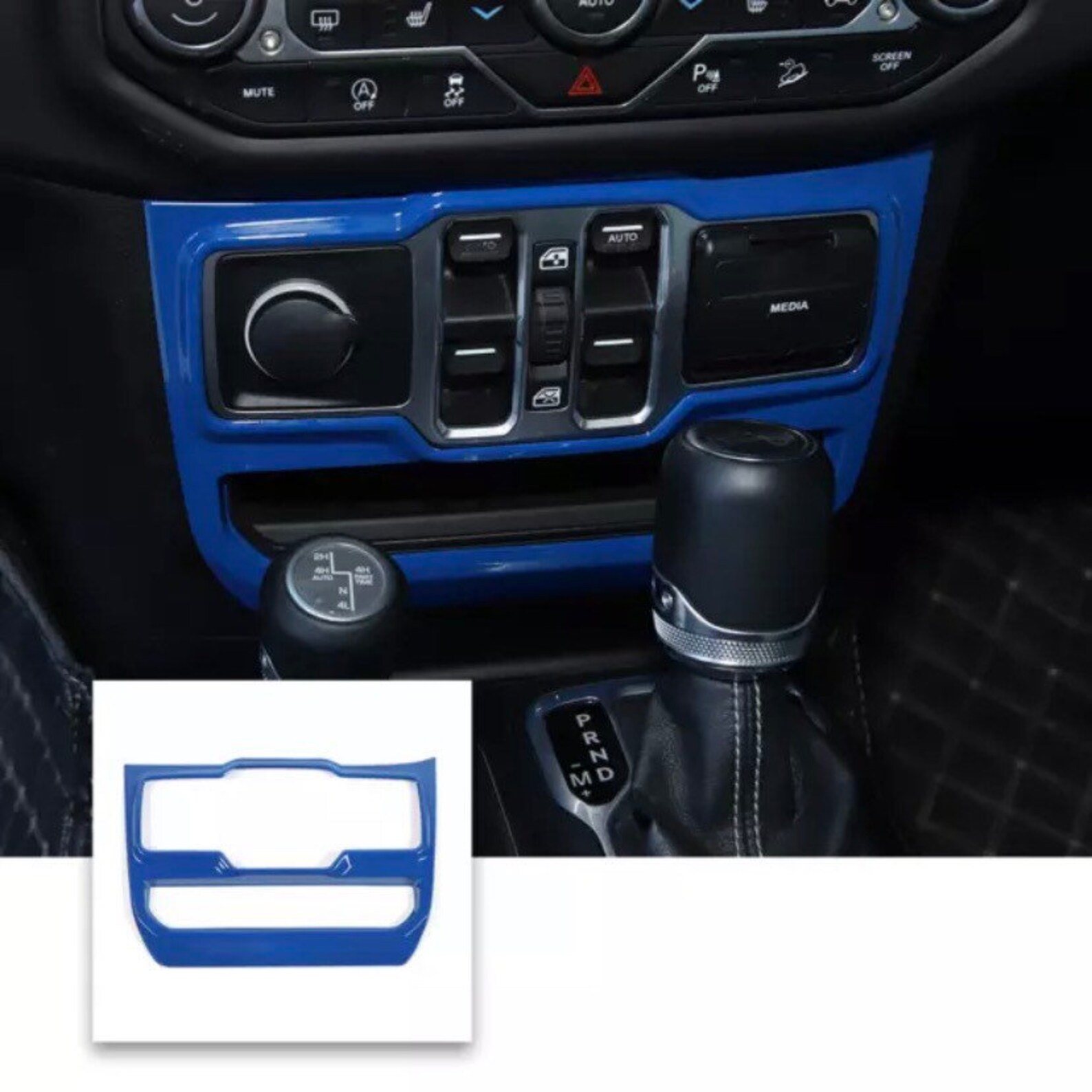 Center Console Window Switch Panel Cover For 2018 Jeep Etsy