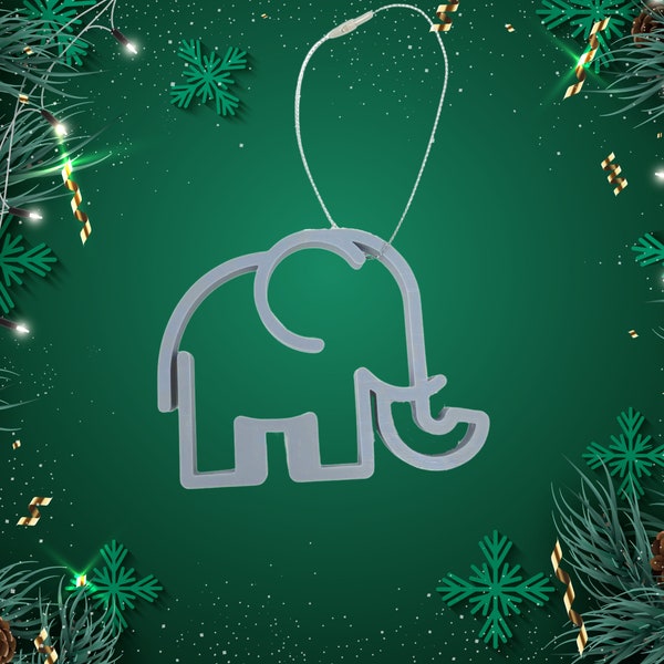 Elephant Ornament Tribe - Etsy
