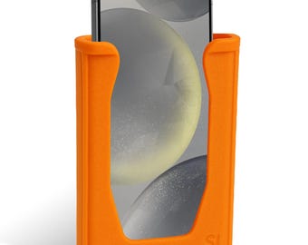 SoftJaw Magnetic Phone Holder with Safety Straps | Heavy Duty Rubber Grip Phone Mount | Super Strong Magnet Phone Holder