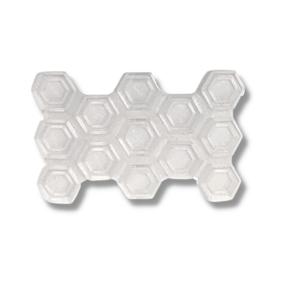 Clear Snowboard Stomp Pad Hexagon Pattern Specialized Stomp Pad