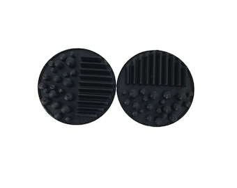 Mini Paint Plate Paintbrush Cleaner Disc 2-Pack - Drop in a Cup of Water & Keep Paint Brushes Clean