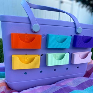 BOGLETS - Wallet Holder Accessories - Premium Collection - Compatible with All Rubber Tote Bags - Decorative Organizers - Made in USA