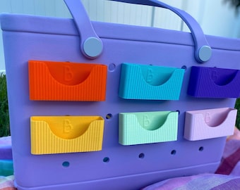 BOGLETS - Wallet Holder Accessories - Premium Collection - Compatible with All Rubber Tote Bags - Decorative Organizers - Made in USA