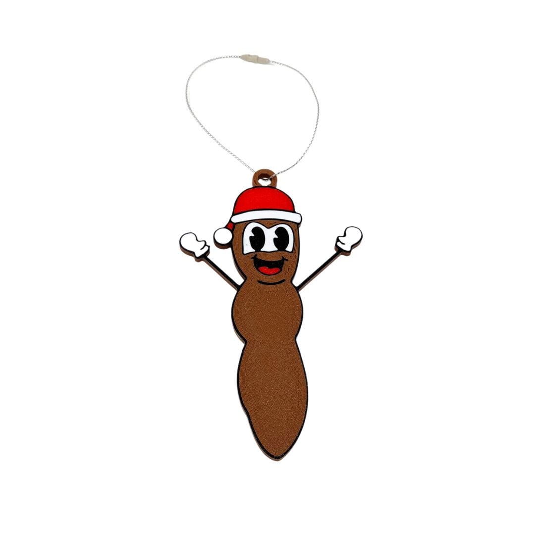 Mr. Poo With Santa Hat Funny Gag Gift Christmas Ornament Perfect Dirty