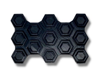 Snowboard Stomp Pad - Hexagon Pattern - Specialized Stomp Pad Designed for Better Grip & Adhesion to Snowboards